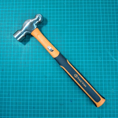 Tactix 222005 Ball Peen Hammer 340gr with Plastic Handle like new
