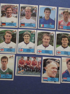 Αυτοκόλλητα Panini Euro 88 μεταχειρισμένα