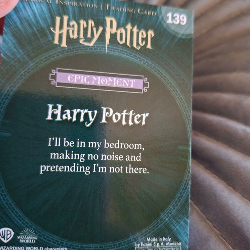 Harry Potter card new, glossy collectible