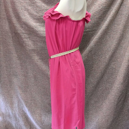 DKNY genuine cocktail summer dress size S pink like new