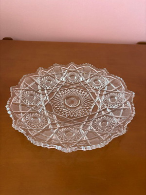 Glass tray like new