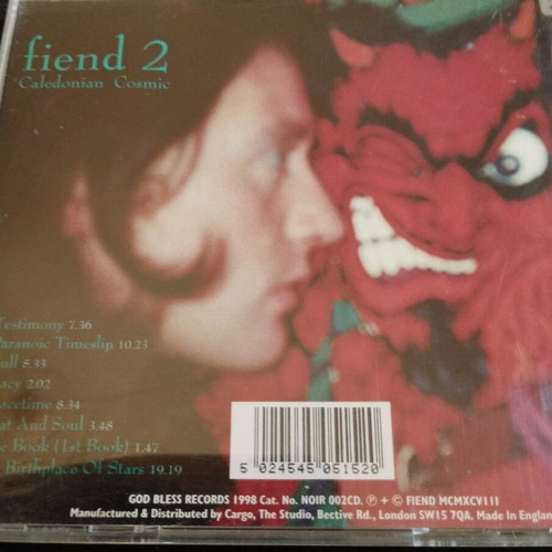 Fiend Feind 2 Calendonian Cosmic CD like new, rock