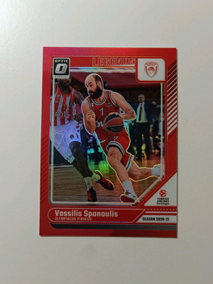 Spanoulis Red Optic card like new /99