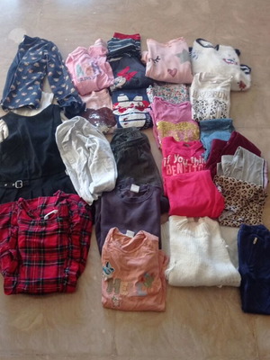 Winter clothes bundle for girls 8-9 years