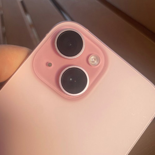 iPhone 15 128GB like new, pink, dual SIM