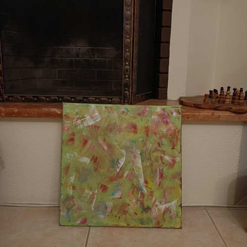 Canvas painting acrylics like new