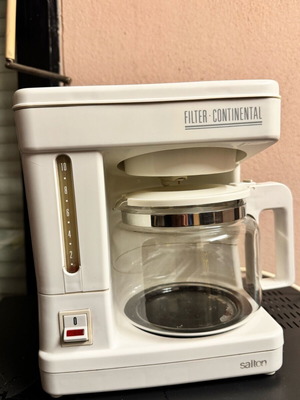 Salton Filter Continental filter coffee maker vintage 80s used