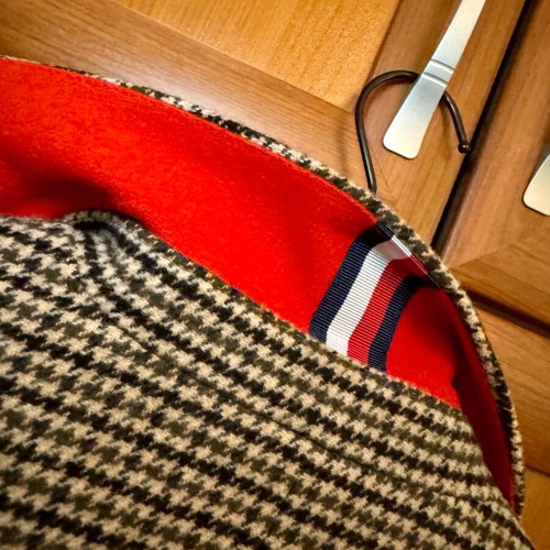 Tommy Hilfiger blazer like new, wool, size 34, brown and green