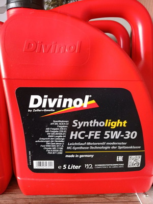 Divinol fe 5w30 5ltr καινούργιο
