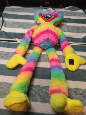 Huggy Wuggy plush toy 40cm used, good condition