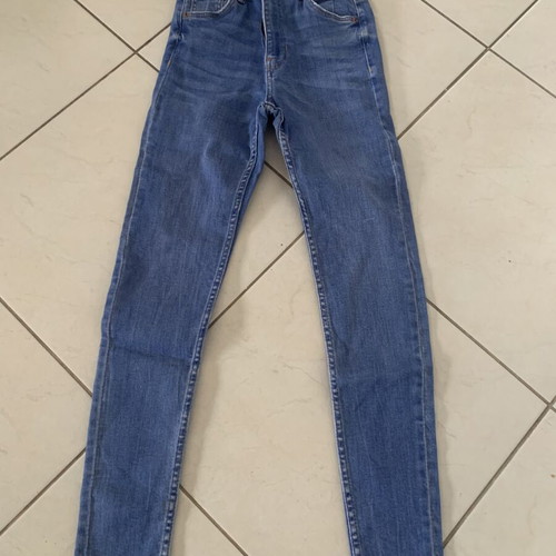 Bershka Skinny Jeans Size S 36 8 Like New Blue