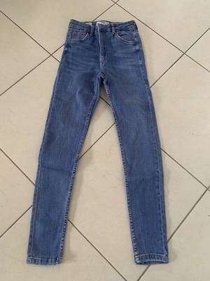 Bershka Skinny Jeans Size S 36 8 Like New Blue