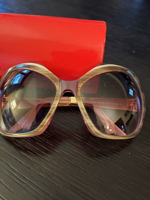 Manish Arora vintage sunglasses like new, large pink and beige