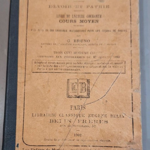 Foreign language books used, two volumes with engravings