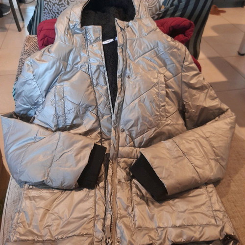 Mexx Fashion jacket 12-14 years silver like new