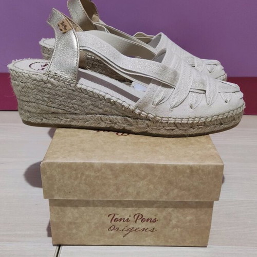 Toni Pons espadrilles size 40 beige new