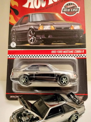 Hot Wheels 2025 RLC Exclusive 1993 Ford Mustang Cobra R Shadow Chrome new