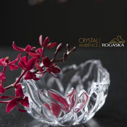 Small Rogaska Four Elements "Fire" bowl new, full lead crystal