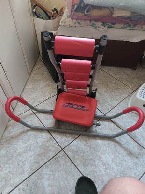Abdominal Exercise Machine like new with replacement springs