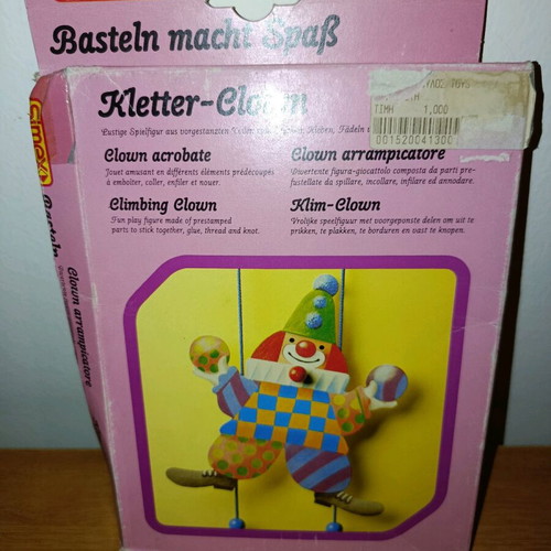 Vintage SIMEX Clown craft sealed like new