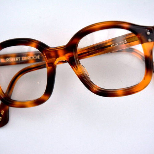 Robert La Roche Mod 288 glasses brown, new vintage 80s