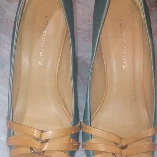 LOLOSSIDIS PEEP TOE HEELS