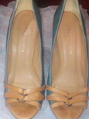 LOLOSSIDIS PEEP TOE HEELS