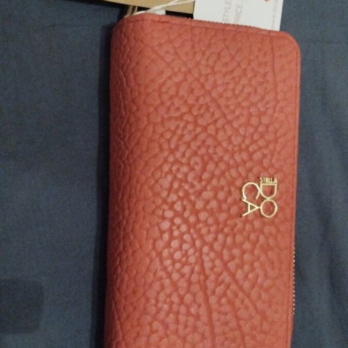 Doca wallet, coral color, new