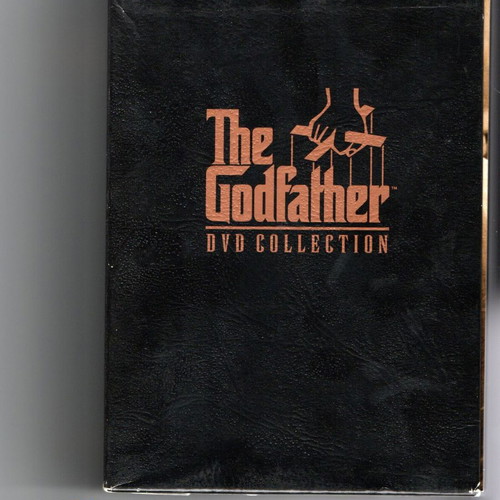 The Godfather DVD collection used with three movies and special features