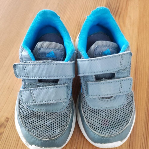 Adidas sneakers μεταχειρισμένα, νούμερο 25, δίχτυ αεριζόμενο