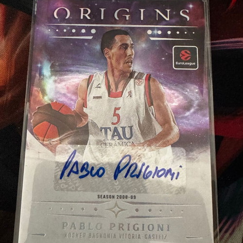 2025-26 Origins Euroleague Pablo Prigioni Base Auto Clouds SP card