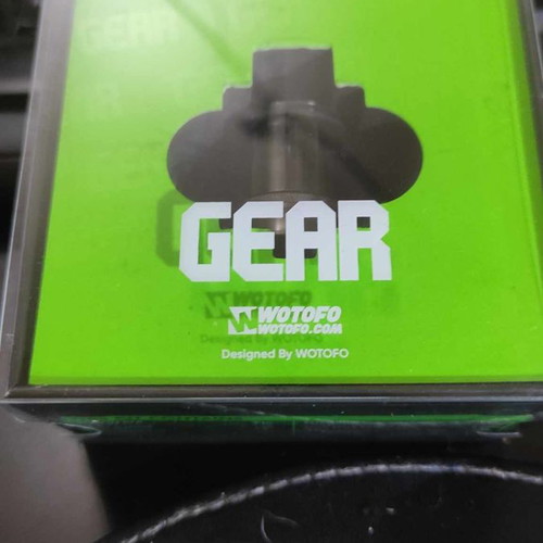 Gear V2 RTA Wotofo black with setup like new