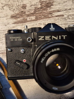 Zenit TTL camera Olympic 1980 edition with case and tripod