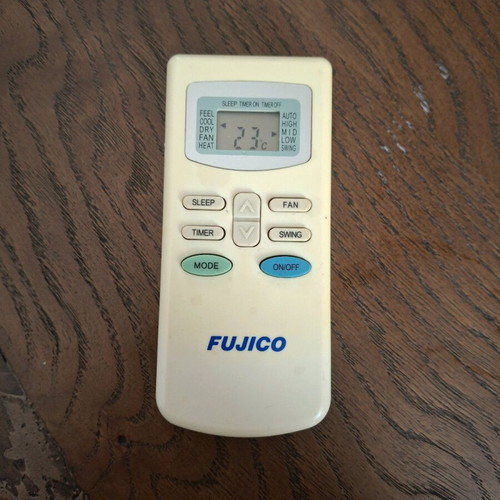Fujico air conditioner remote control used
