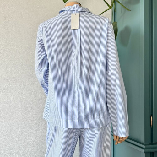 COS nightwear set size XS-S blue and white striped new