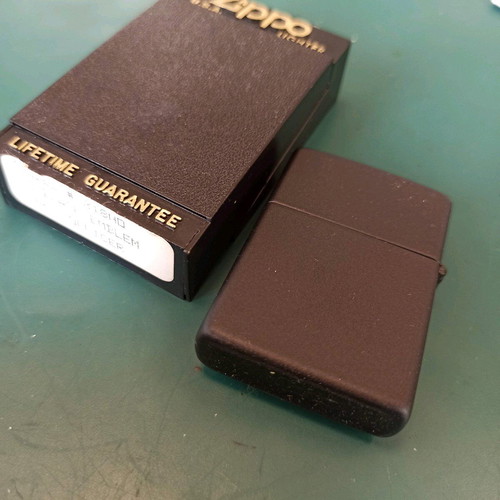 Zippo Black Navy Officer US Navy Lighter new