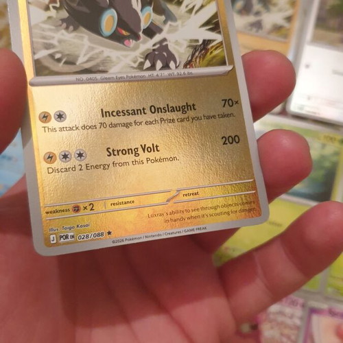 Perfect Order Pokemon Cards new with Luxray holo and more