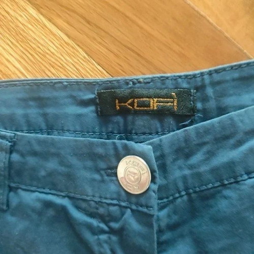KOFI Blue Lightweight Cotton Women's Shorts S Like New