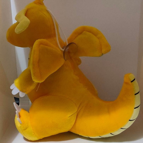 Pokemon Dragonite plush toy like new, yellow 20cm