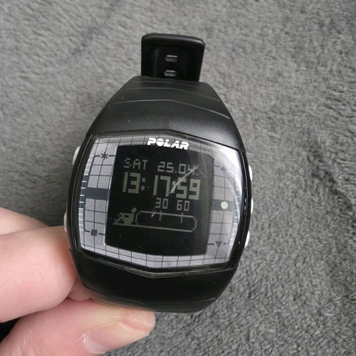 Polar wristwatch used, black, model FA20