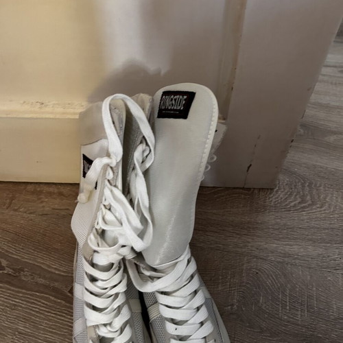 Ringside Kick Boxing Shoes Like New, Size 39, White