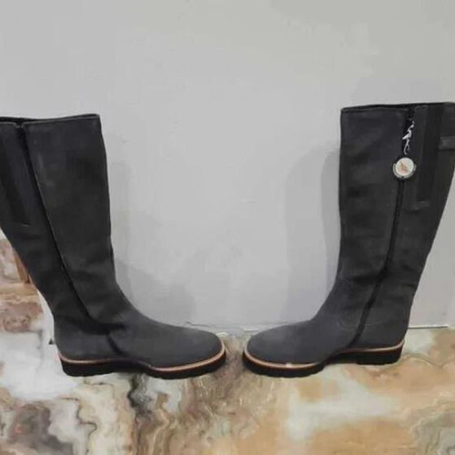 Gabor gray suede boots new size 41