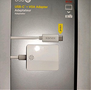 Καλώδιο USB C to VGA