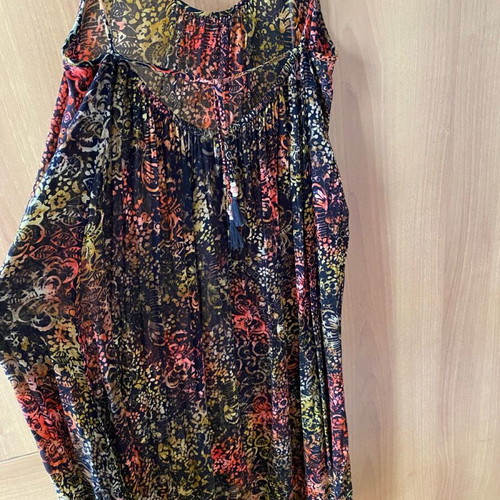Zara dress airy wide colorful new, size M
