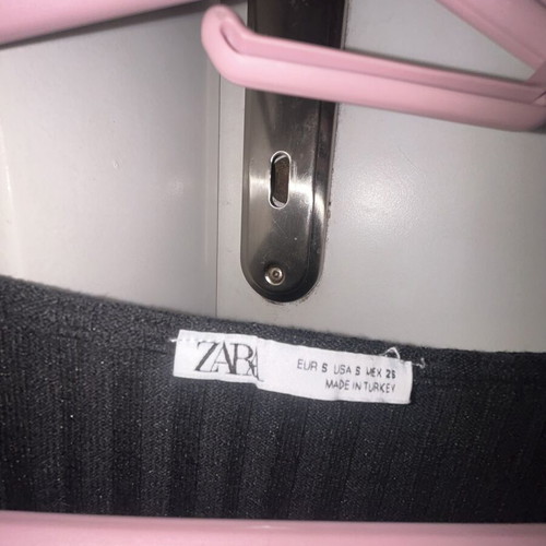 Zara blouse black size S like new