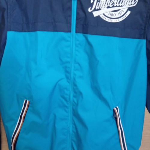 Timberland kids' windbreaker jacket, blue, size 140 cm