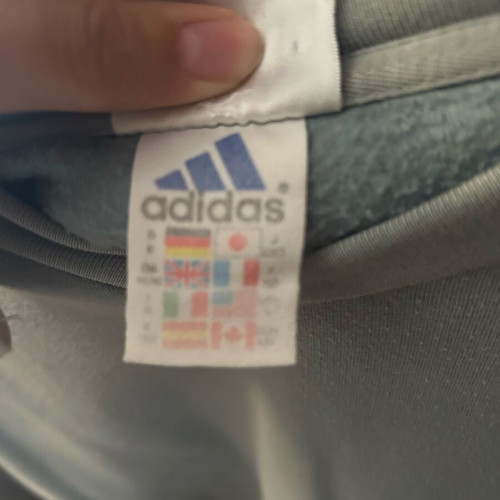 Adidas vintage sweater like new, turquoise, XL