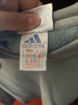 Adidas vintage sweater like new, turquoise, XL