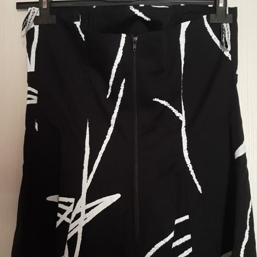 Vivette Strapless Dress like new, black and white