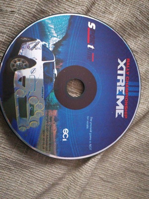 Rally Championship Xtreme game used for PC from Sportime newspaper 2001